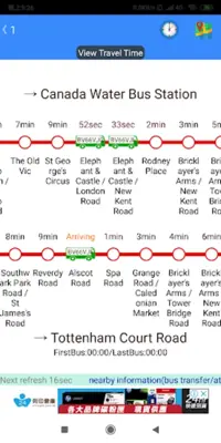 London Bus Tracker android App screenshot 5