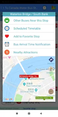 London Bus Tracker android App screenshot 7